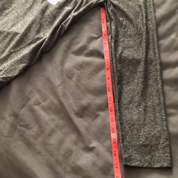 NWT Maternity Fitted Long Sleeve T-Shirt in Grey - Picture 8 of 9